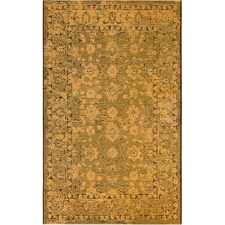 Safavieh Palazzo Power Loomed Rectangle Rug- Black - Creme- 8 x 11 ft. PAL135-16218-8